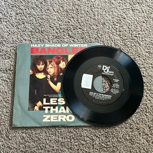 It’s a vintage Hazy shade of winter record that comes with the original sleeve.